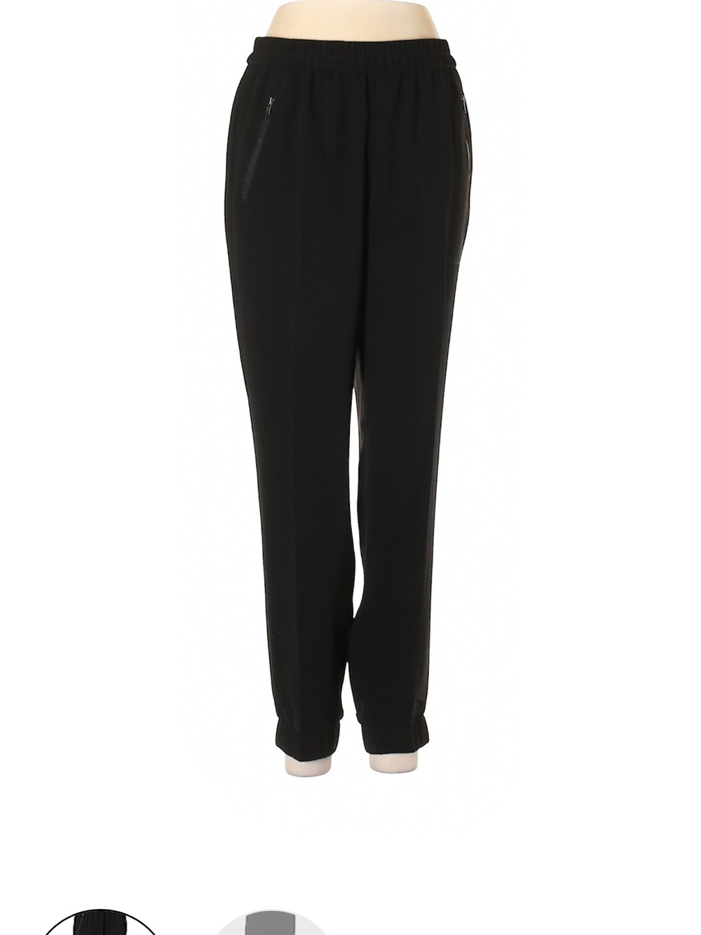 J. Crew Black Women's Elastic Waist Jogger Pants
